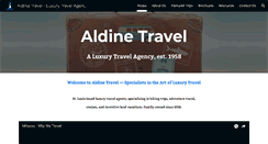 Desktop Screenshot of aldinetravel.com